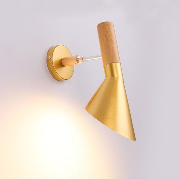 

wall lamp zerouno nordic lighting modern sconce adjustable corridor bedside lamps iron art plating e27light head