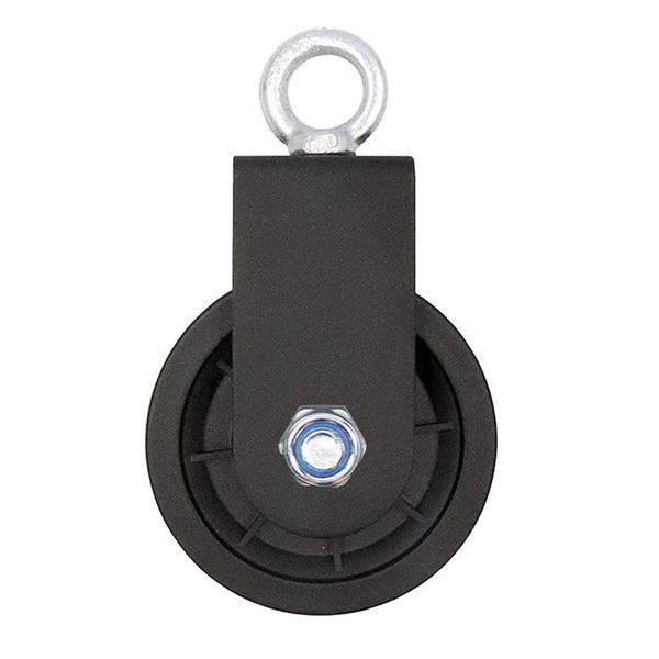 

accessories heavy duty pulley, fitness pulley 360 degree rotation traction wheel for home/gym equipment or lifting blocks