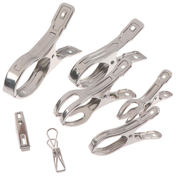 

clothing & wardrobe storage stainless steel clothespin quilt clothes clip big windproof pins