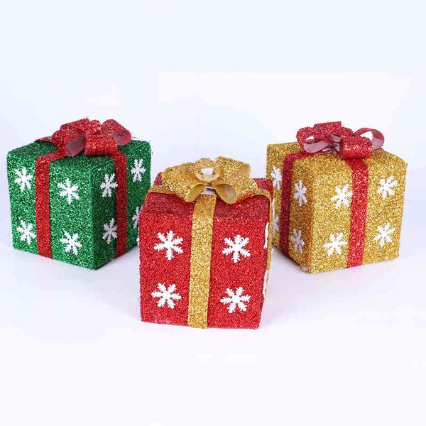 

christmas s pvc snowflake red box supplies decoration gifts