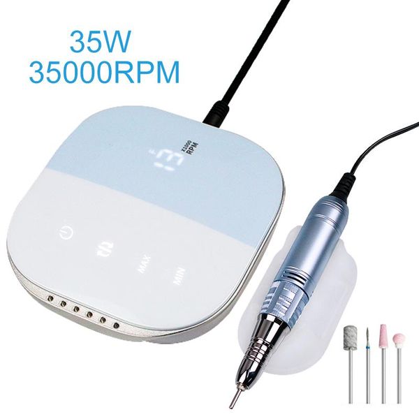 

nail drill & accessories 2021 automatic electric remover sander gel polish stainless steel mini portable polis