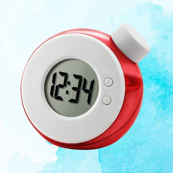 

water energy clock led display jar battery include(red) wall clocks