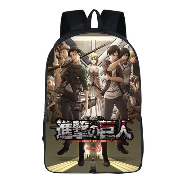 

backpack attack ontitan student bag creative polyester comfortable