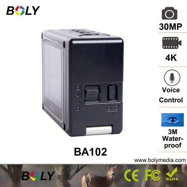 

hunting cameras 4k/20fps wifi action camera 33ft waterproof mini stock with fixing accessories included in package