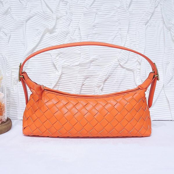 

evening bags female designer woven armpit for women shoulder bag crossbody knitting 2021 brand ladies underarm handbags