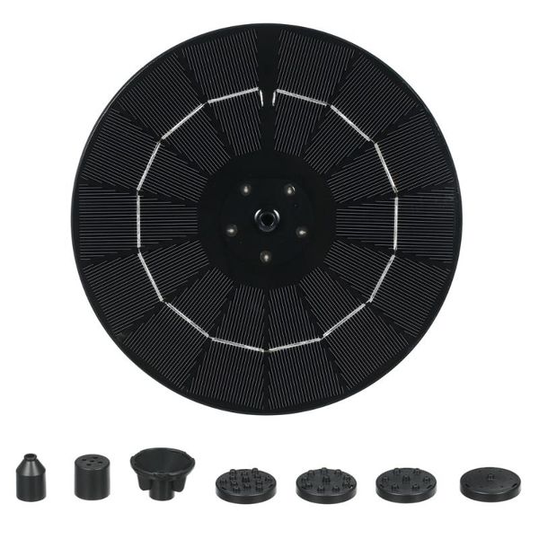 

pump led colorful gardens high-power suitable for bird baths courtyard ponds beautification fountain solar light garden decorations