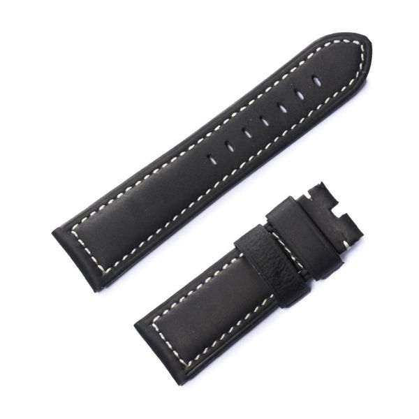 Relógio Bandas Reef Tiger / RT Sport Watches Band para Homens Black Brown Leather Strap com fivela RGA3503 RGA3532