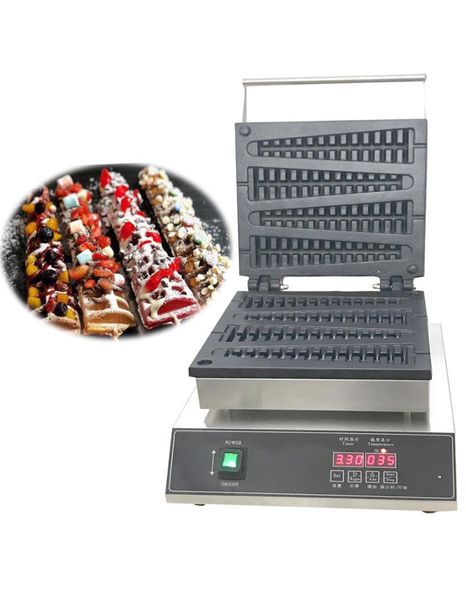 

digital temperature control 4 pcs dog waffle maker lolly stick bread makers