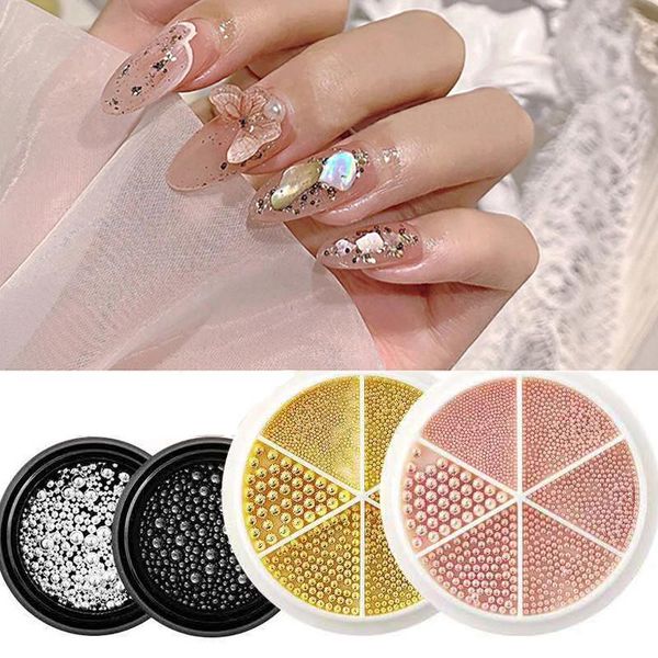 

nail art decorations 3d beads in wheel 0.8-3mm mini silver/gold/rose gold decoration tiny balls 0.8mm,1mm,1.2mm,1.5mm,2mm,3mm mix