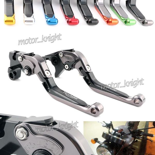 

motorcycle brakes cnc adjustable folding extendable brake clutch levers for tiger 1200 explorer/xexc/xr 12-2021 trophy/se 13-17