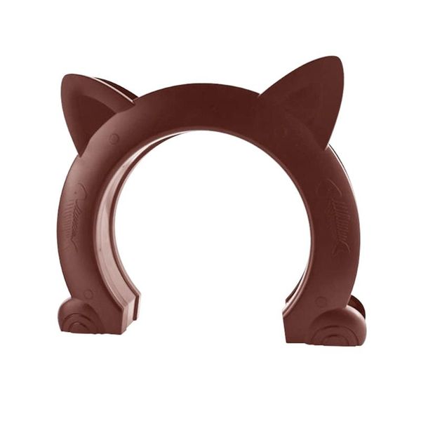 

cat carriers,crates & houses pet door ear shape two-way in and out controllable suitable for small medium-sized products