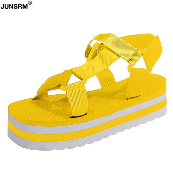 

dress shoes platform sandals women 2021 color block woman summer ladies square toe ankle strap casual sandalias mujer, Black