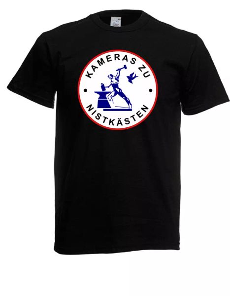 

mens t-shirt cameras to nesting boxes up to 5xl, White;black