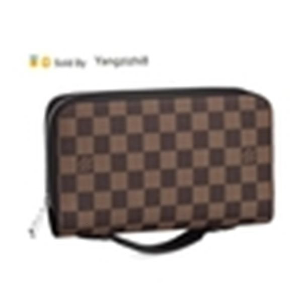 

yangzizhi8 xl zippy wallet n63284 men belt bags exotic leather bags iconic bags clutches portfolio wallets purse, Black;red