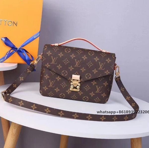 

gglvlouisvittonysldesigners crossbody bag women handbag messenger bags oxidizing leather metis shoulder bags, Red;black