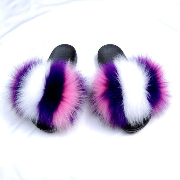 

slippers factory sell custom fluffy indoor outdoor wholesale fur, Black
