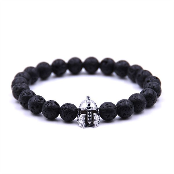 

special offer 70% off new armor micro yoga buddha bead bracelet natural stone, Black