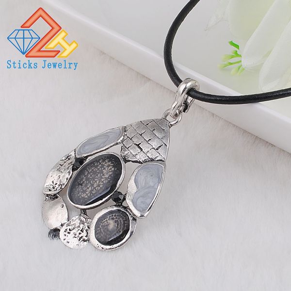 

brand necklace charm environmentally friendly materials pendant white k drop of oil at an affordable price, Silver