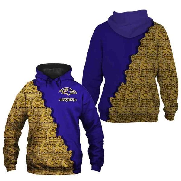 

3d digital print pullover dolphin team large hooded men's sweater, Black