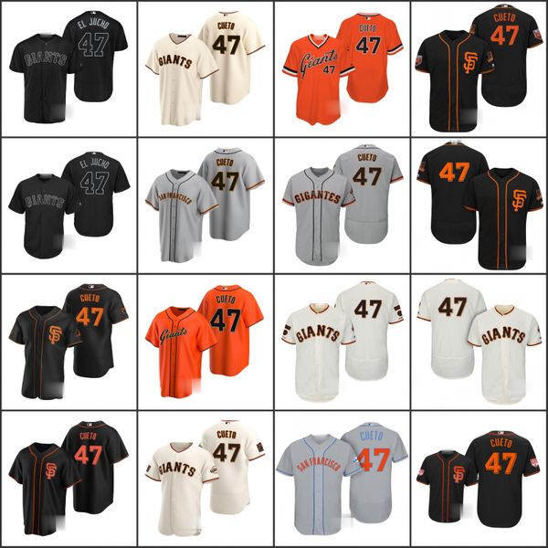 

san francisco giants men 47 johnny cueto womenyouth jersey, Black;red