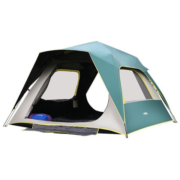

tents and shelters outdoor beach seaside sunscreen camping tent automatic speed open thickening 4-6 people for travel hiking 1 2 uses