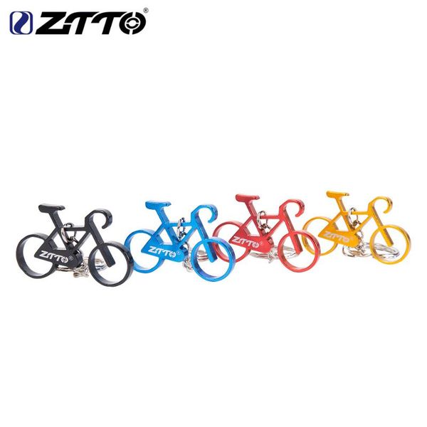 

hooks & rails bicycle shaped keychain simple design aluminum alloy bike model decor unique pendant gift for collection creation