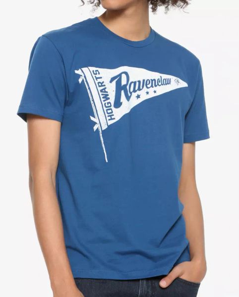 

Harry Potter RAVENCLAW PENNANT T-Shirt NEW Licensed & Official, White;black