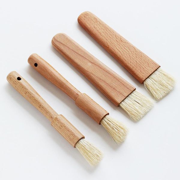 

baking & pastry tools kitchen bakeing bbq oil brush the egg liquid beech handle