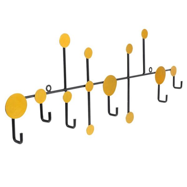 

hooks & rails 1 pc iron hats rack wall mounted clothes hanger