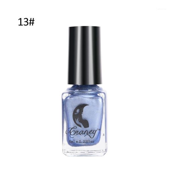 

the est 6ml metal mirror nail polish paint gel lasting non-fading shiny non-toxic environmental varnish 5 colors1