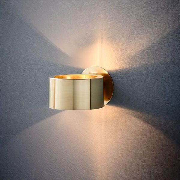 Настенная лампа Nordice Loft Light Gooseeck Glass Sconces Crystal LED Железная проходная спальня Столовая Home Deco