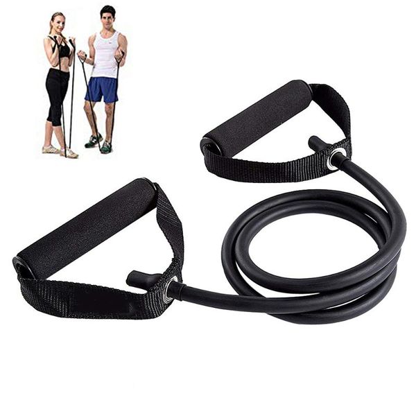 

yoga pull rope resistance bands exercise with handles pilates strength training tubes rubber band workout fitness home gym