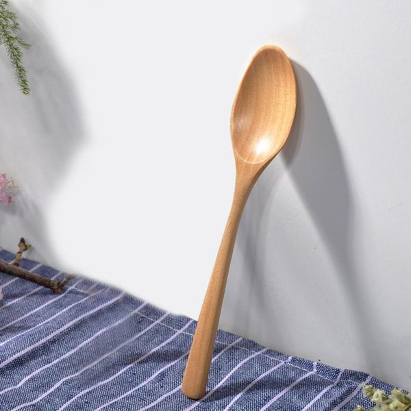 

spoons wooden spoon fork bamboo kitchen cooking utensil tools soup-teaspoon tableware garden vintage l*5