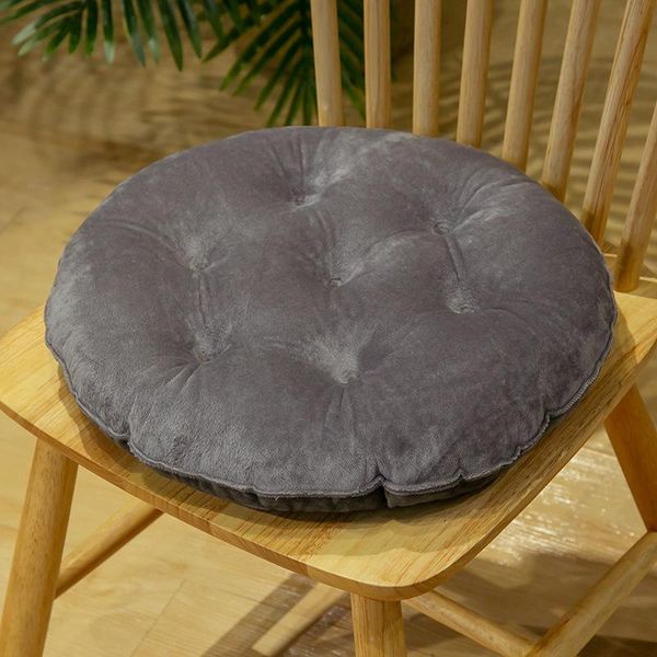 

cushion/decorative pillow circle crystal velvet seat cushion autumn and winter computer office pad students stool dining-table chair