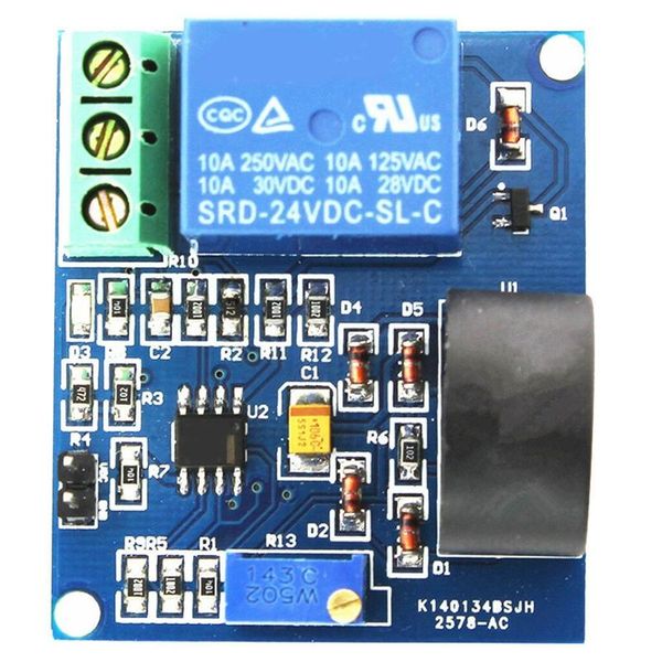 

smart home control dc 24v 5a relay shield current detection sensor over-current protection protecting module
