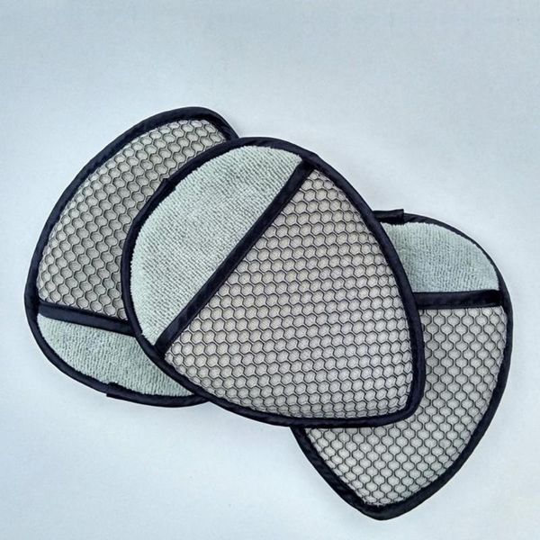 

car sponge auto mesh microfiber wax applicator polishing pads care cleaning tool