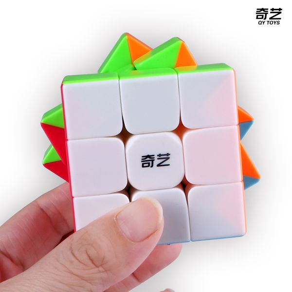 

qiyi warrior s 3x3x3 magic speed qiyi cube stickerless puzzle cubes educational toys for children