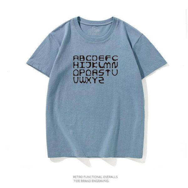 

men's t-shirts harajuku summer men's/women's casual letter printing fashion cotton t-shirt, White;black