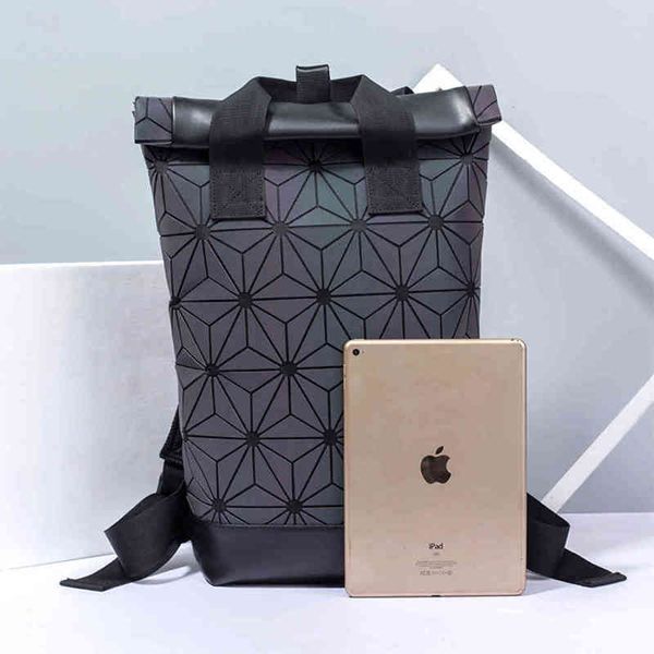 

evening bags mens backpacks geometric diamond backpack large capacity fitness men's and women's sports student computer schoolbag