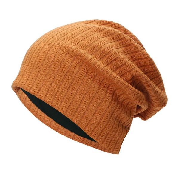 

beanies confinement hat solid all-match hedging cap plus velvet warm bonnet autumn female casual cold knitted pile