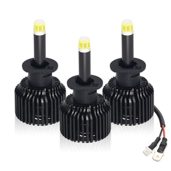 

car headlights light h1 led bulb 360 14000lm 12v kit 6000k h7 h8 h9 h11 9006 9012 high/low beam fog lamp turbo headlight canbus