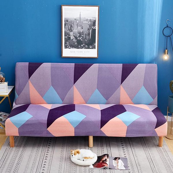 

chair covers folding sofa bed cover non-armrest elastic anti-skid universal all-inclusive couch protector