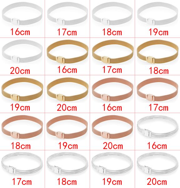 2021 Novo estilo 925 Sterling Silver Fashion Classic Diy Cartoon de ponta de alta personalidade criativa Cadeia Básica Bracelet Jewelry Sales Direct Sales