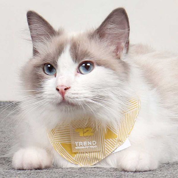 

cat costumes cats necklace scarfÂ dog cute neckerchief collar for small dogs bandage collars triangular bandanas pet
