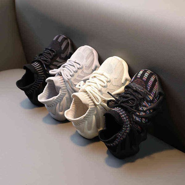 

boys' shoes spring and autumn middle school chilen's mesh breathable sports ocs coconut women's