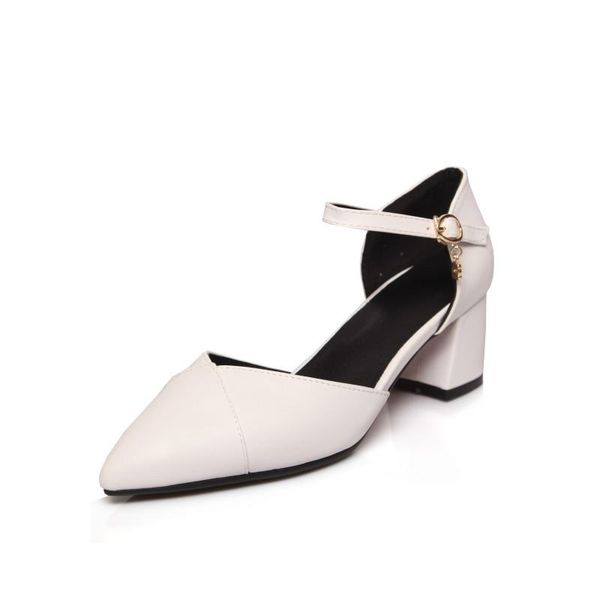 

oversized simple sandals high heels women shoes woman summer ladies, Black