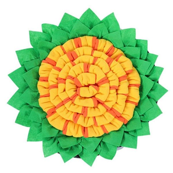 

kennels & pens pet slow feeder dog toys snuffle mat sniffing pad non-slip training