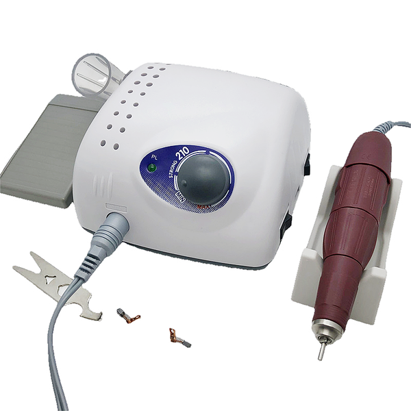 

nail drill & accessories 65w 45k strong 210 102ln electric machine set for polisher dental pedicure tool file equipment