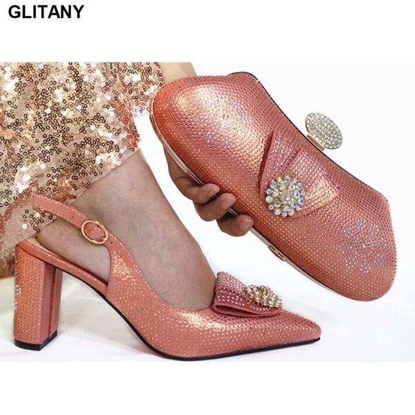 

dress shoes latest italian with matching bags shoe and bag set for party in women luxury, Black