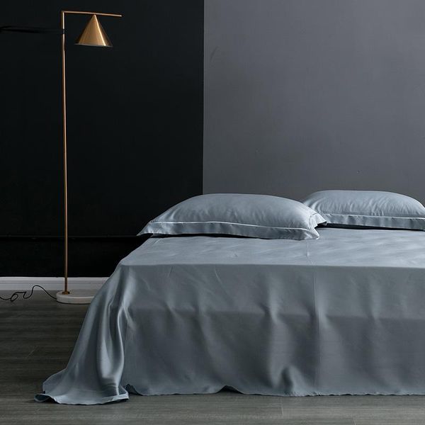 

sheets & sets natural mulberry silk flat sheet solid color bed real for king queen size multi options